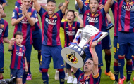 Luis Enrique bất ngờ 'khiêm tốn' dù Barca vô địch La Liga 2014/2015
