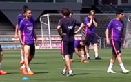 Video: Barcelona trở lại tập luyện cho Cúp nhà Vua