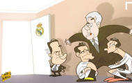 'Ronaldo, James ôm chân Ancelotti trong ngày chia tay'
