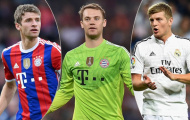 ĐT Đức triệu tập, vắng mặt Neuer, Muller & Kroos