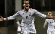 Gareth Bale sắp đạt cột mốc thứ 50 cho xứ Wales
