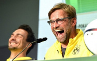 Klopp cười phớ lớ trước trận chia tay Dortmund