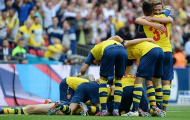 Chùm ảnh: Thắng đậm Aston Villa, Arsenal bảo vệ thành công ngôi vương
