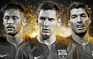Tam tấu MNS chính thức vượt mặt C.Ronaldo và đồng đội