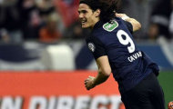 Cavani “nổ súng”, PSG đoạt cú ăn 3