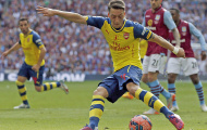 Video: Màn trình diễn của Mesut Oezil vs Aston Villa