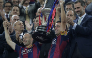 Hành động đẹp của Xavi ở trận chung kết Cúp nhà Vua