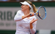Sốc nặng: Sharapova bị loại ở vòng bốn Roland Garros