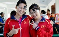 Hot girl SEA Games: Hoa Hồng bắn súng