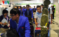 Đoàn TTVN hội quân tại Singapore: Sẵn sàng chiến dịch săn vàng