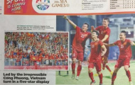 Báo Singapore ca ngợi chiến thắng 'khủng' của U23 Việt Nam