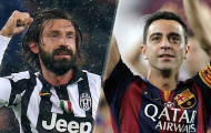 Xavi & Pirlo: Duyên nợ của hai 'bộ óc' vĩ đại