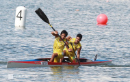 VĐV Myanmar bị lật thuyền vì vội mừng Huy chương vàng