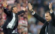 Allegri và Enrique: Khi kẻ bị tẩy chay trở thành người hùng
