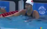 Video: Ánh Viên dễ dàng về nhất vòng loại 50m bơi bướm