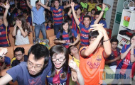 Fan Việt lạc giọng vì cú ăn 3 huyền diệu của Barca