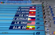 Video: Ánh Viên vào chung kết 100m tự do nữ