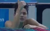 Video: Quý Phước giành vé vào chung kết 100m bơi bướm nam