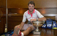 Wawrinka tặng chiếc quần vô địch Roland Garros cho bảo tàng