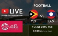 Video trực tiếp bóng đá SEA Games 28: U23 Đông Timor vs U23 Lào
