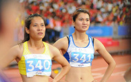 'Hot girl' Nguyễn Thị Oanh thất bại trên đường chạy 100m