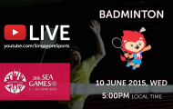 Video trực tiếp SEA Games 28 ngày 10/6: Môn cầu lông nam (tứ kết Việt Nam vs Thái Lan)