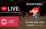 Video trực tiếp SEA Games 28 ngày 10/6: Môn bóng rổ nam (vòng bảng - Việt Nam vs Singapore)
