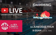 Video trực tiếp SEA Games 28 ngày 11/6: Môn bơi lội (vòng loại)