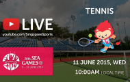 Video trực tiếp SEA Games 28 ngày 11/6: Môn quần vợt