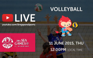 Video trực tiếp SEA Games 28 ngày 11/6: Môn bóng chuyền (Việt Nam vs Indonesia)