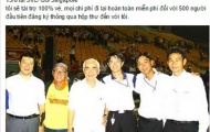 Mạo danh Facebook Chủ tịch VFF, tặng 500 vé bán kết U23 Việt Nam