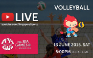 Video trực tiếp SEA Games 28 ngày 13/6: Môn bóng chuyền nam (Việt Nam vs Singapore)