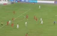 Video: Hai pha 'headshot' đồng đội của U23 Myanmar