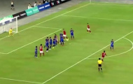 Video: Pha sút phạt đẳng cấp của U23 Indonesia