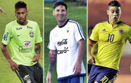 'James Rodriguez đẳng cấp ngang Messi, Neymar'