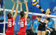 Bóng chuyền nữ Việt Nam vất vả vượt qua Philippines
