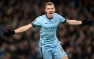 Edin Dzeko đến AS Roma, chỉ mới trên giấy