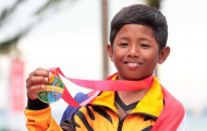 VĐV nhỏ tuối nhất SEA Games đoạt hai HCV