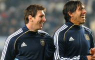 Lên tuyển, Tevez gạt bất đồng với Messi