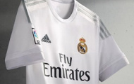 Cận cảnh áo đấu trắng-bạc của Real Madrid