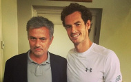 Sao quần vợt ngưỡng mộ Jose Mourinho