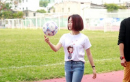 'Người yêu tin đồn' của Công Phượng tâng bóng ấn tượng
