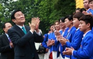 Chủ tịch nước Trương Tấn Sang gặp mặt VĐV đoạt huy chương tại SEA Games