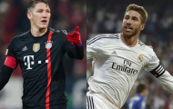 Vì sao Man United quan tâm đến Sergio Ramos và Bastian Schweinsteiger?