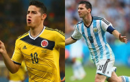 James Rodriguez phục Messi sát đất