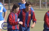 Video chưa từng công bố về thiên tài Messi ở tuổi 14