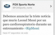 Không chỉ Ronaldo, Messi cũng từng 'chết'