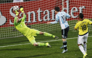 Lionel Messi: 0,45 cho Argentina và 0,85 cho Barcelona