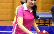 Showbiz với thể thao - Kỳ 8: Á hậu mê bóng bàn