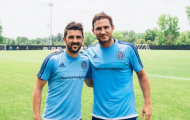 Chùm ảnh: Buổi tập đầu tiên của Frank Lampard trên đất Mỹ